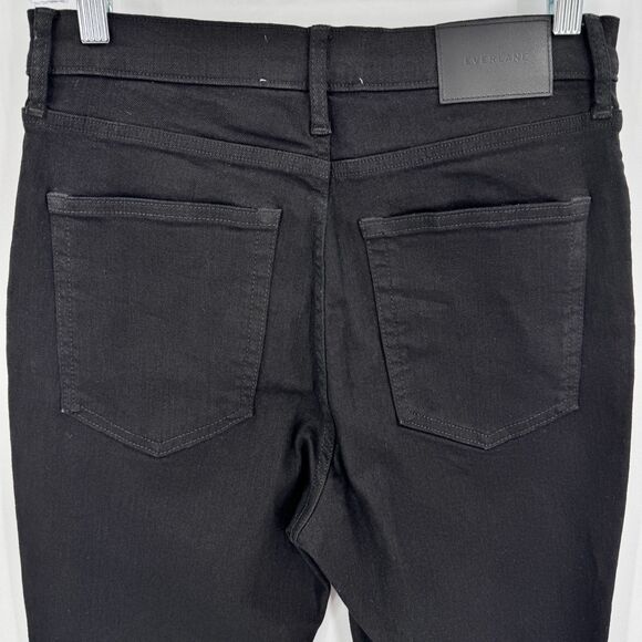 EVERLANE Black High Rise Button Fly Ankle Skinny Jeans Size 30 - Picture 5 of 8